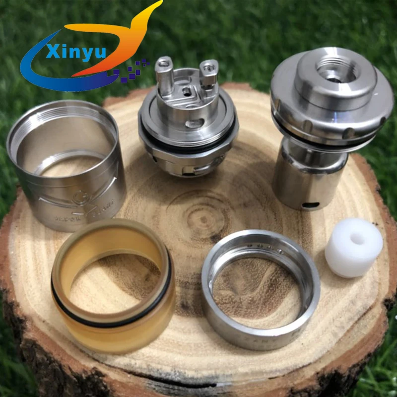 2 шт. новейший пар гигантский M5 MTL RTA 5 мл 316 испаритель из нержавеющей стали 23 мм VG