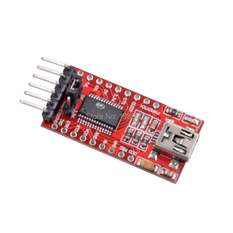 FT232RL FT232 FTDI USB 3 V 5 к TTL Серийный адаптер модуль мини-порт | Электронные компоненты и