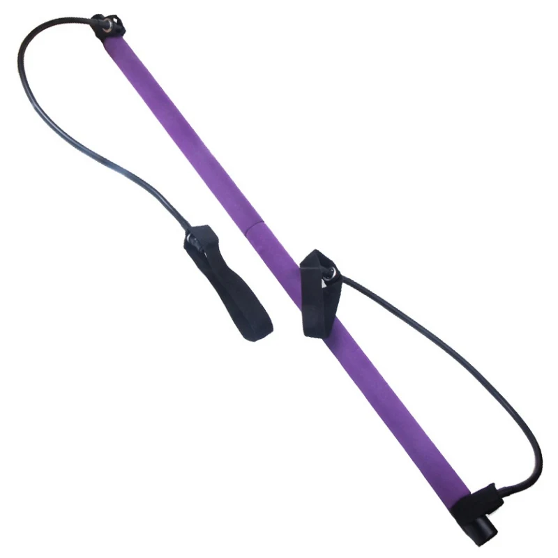 Фитнес Пилатес легкая эластичная лента и Тонизирующая бара домашний тренажер