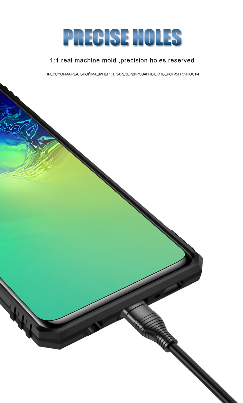 Роскошный армированный Мягкий противоударный чехол для samsung Galaxy S8 S9 S10 Plus S10e Note 8 9 силиконовый Магнитный чехол-держатель для автомобиля