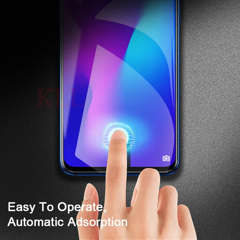 KLL 9H полное покрытие закаленное стекло для OPPO R17 R15 Высококачественная Защитная