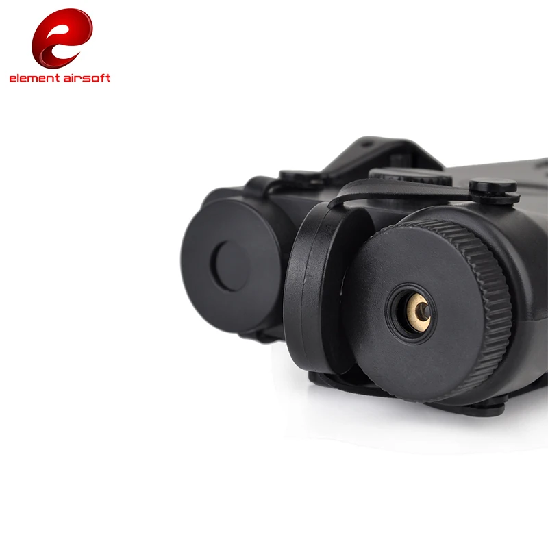 Element Airsoft на PEQ 2 Батарея Чехол коробка с красным лазером Ver L100mm * W65mm H20mm манекен для