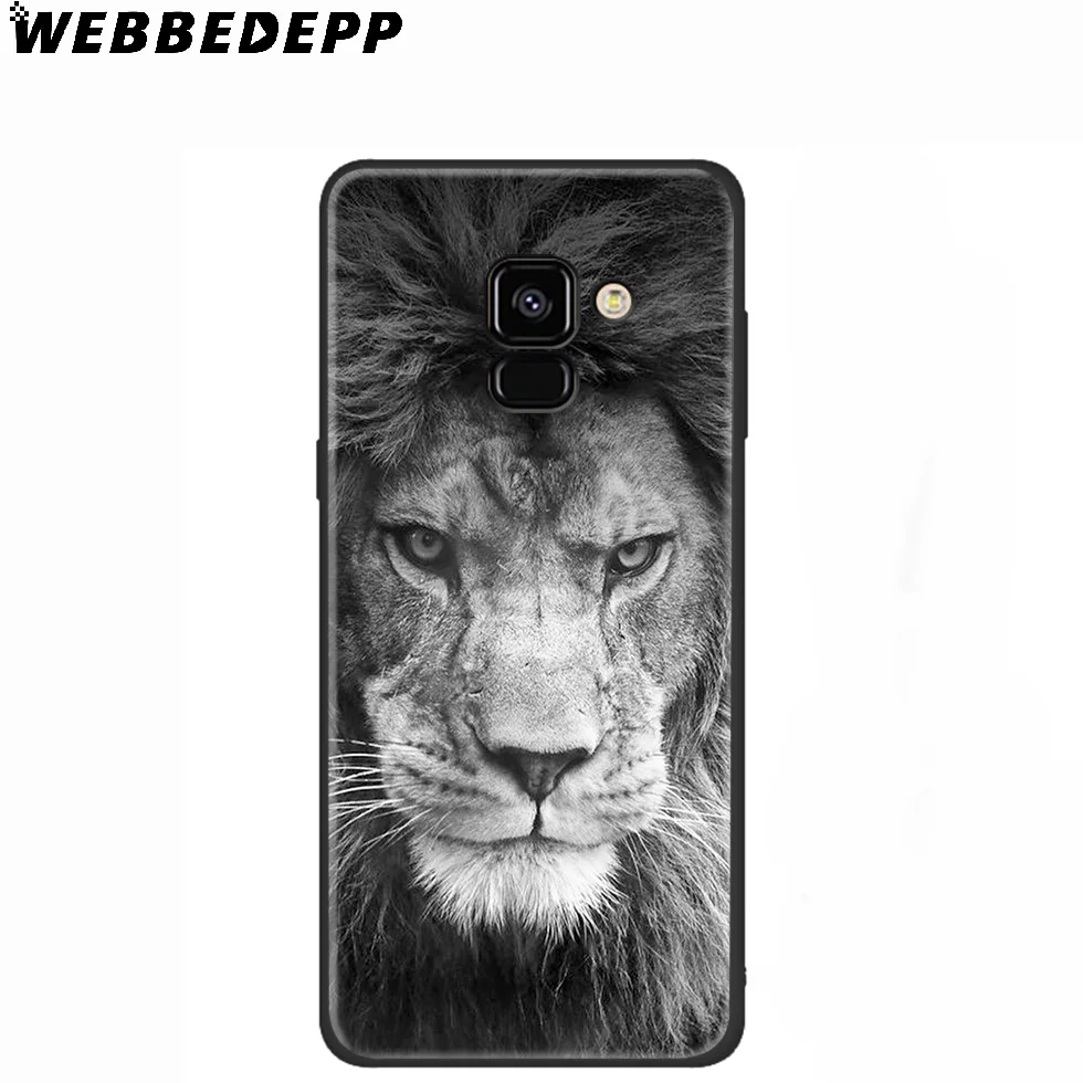 Мягкий чехол Lion Alpha Male Cub для Samsung Galaxy A10 A30 A40 A50 A60 A70 M10 M20 M30 M40 Note 8 9 10 Plus |