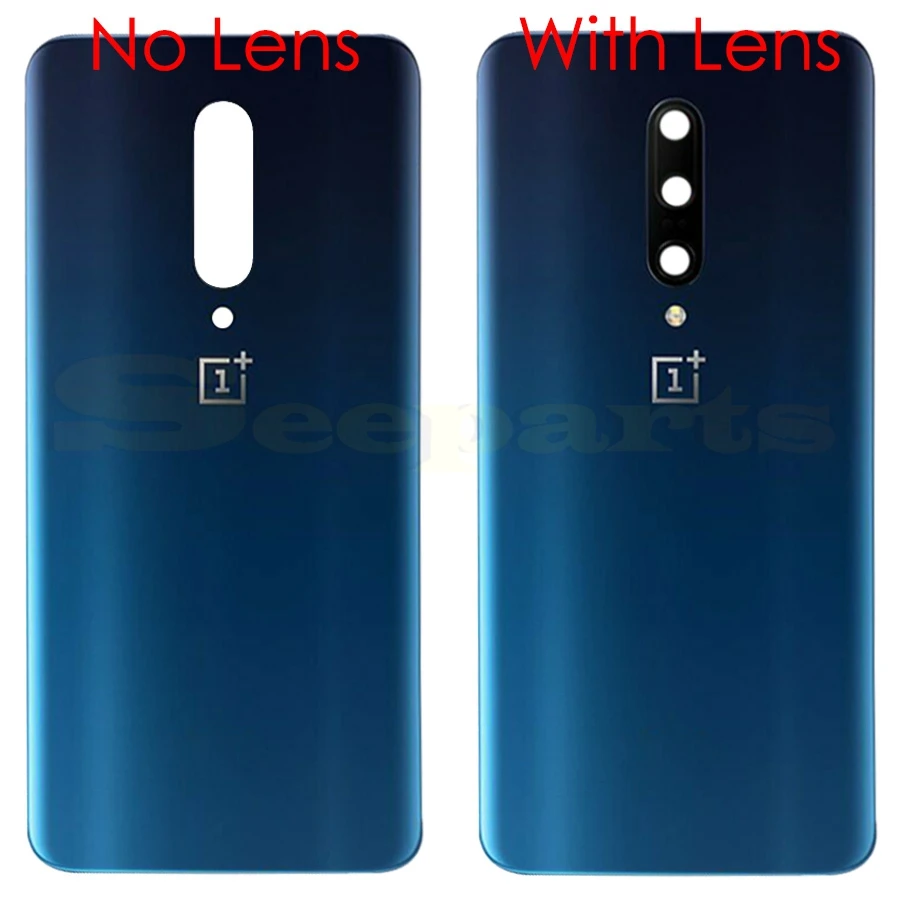 Оригинальное 3D стекло для OnePlus 7 Pro задняя крышка батареи дверь заднее Oneplus 7Pro