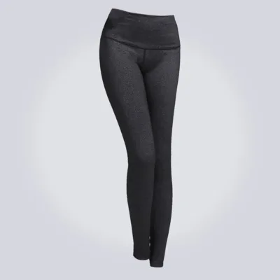 NWT/ Eshtanga Для женщин спортивные Леггинсы с высокой посадкой супер высокого качества с эластичной резинкой на талии; однотонная обувь; 4-way Stretch узкие брюки Размеры XXS-XL - Цвет: Gray