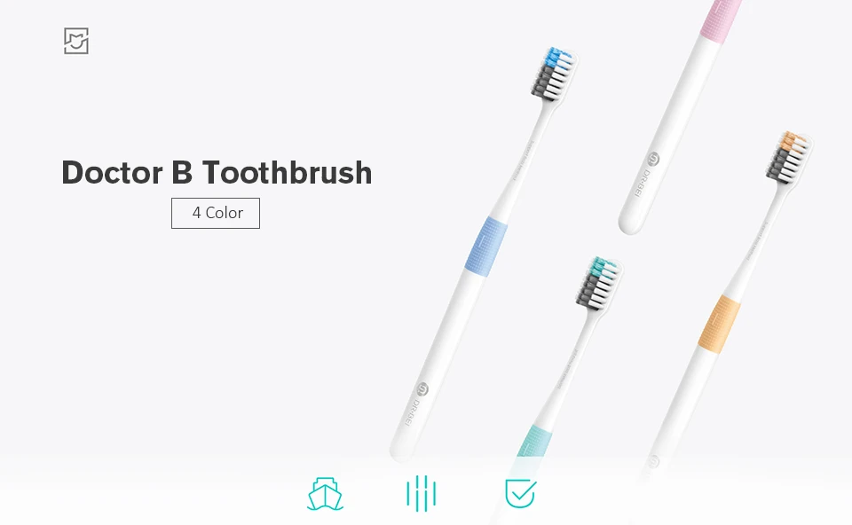 Xiao mi Doctor B зуб mi щетка глубокий чистый бас метод Sandwish-встроенный