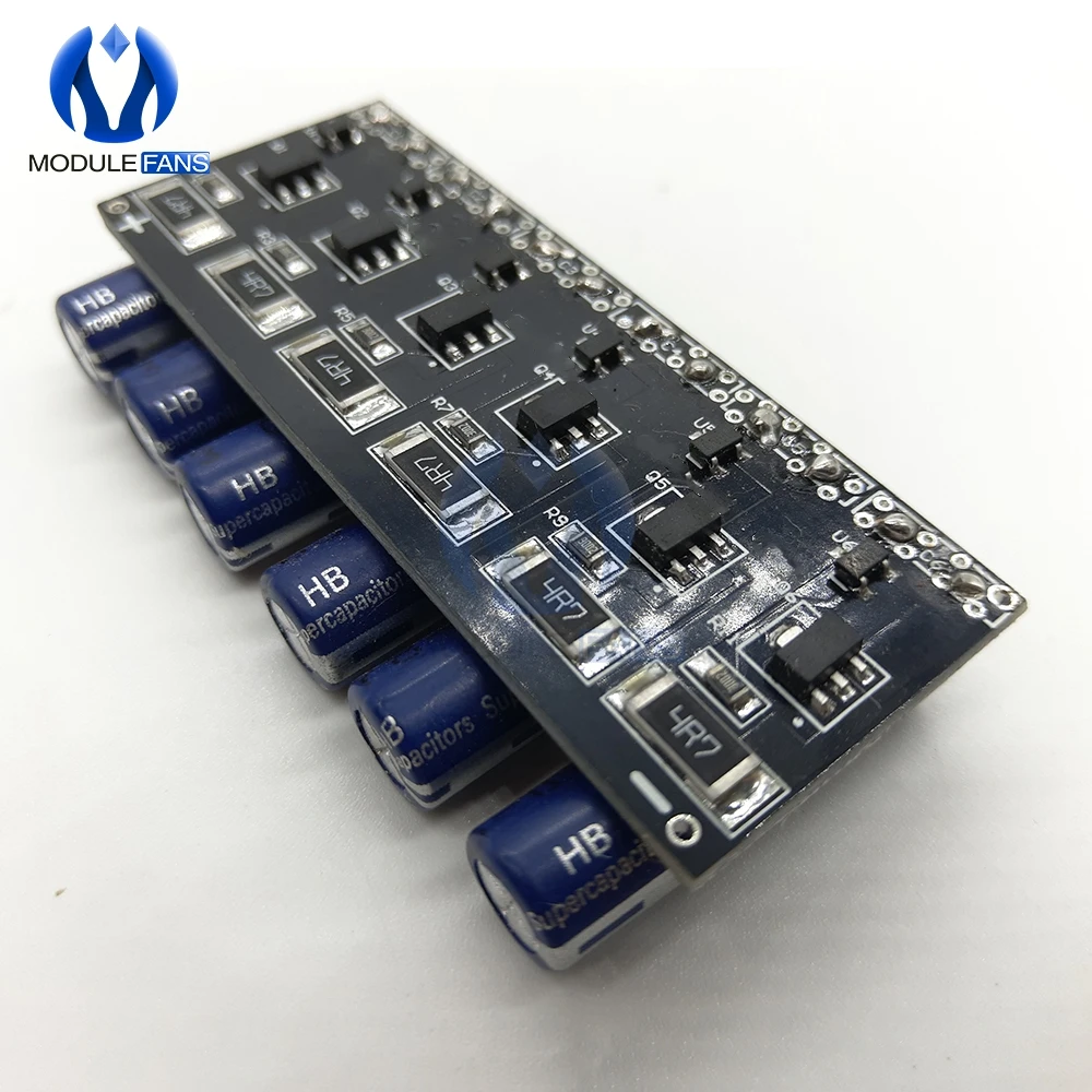 15V 1F Super Farad, конденсаторы 6 шт. 2,5 V 6F супер конденсатор с алюминиевой крышкой с защитой доска однорядные для автомобиля DIY Электронный