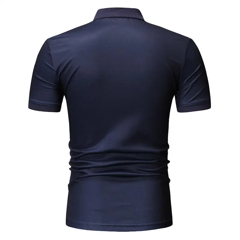 Мужская рубашка поло рубашка-поло в полоску Уличная одежда для фитнеса летние