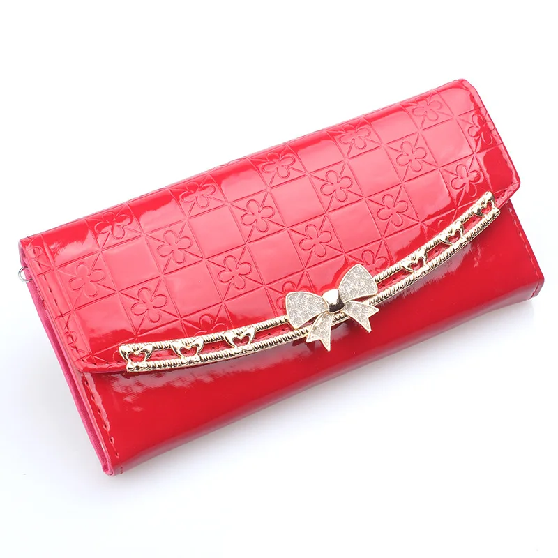 2018 Fashion PU Leather Women Wallet Long Purse Flower Embossing Female Zipper Money Clips Woman Cards Hasp Clutch | Багаж и сумки