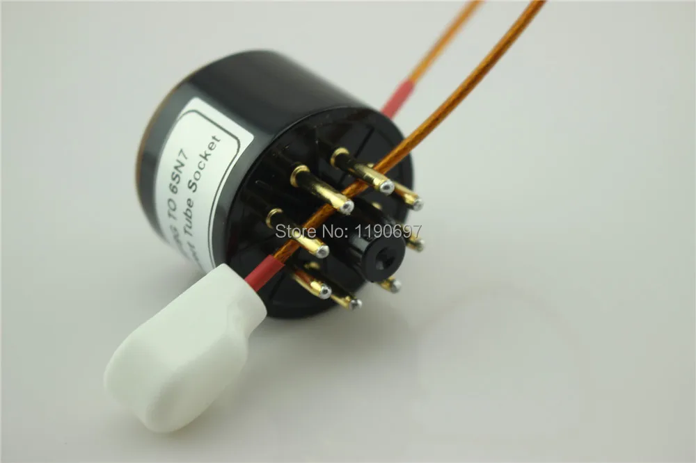 1 шт. 6F8G (сверху) до 6SN7 (снизу) трубка 8Pin DIY звуковая вакуумная адаптер розетка