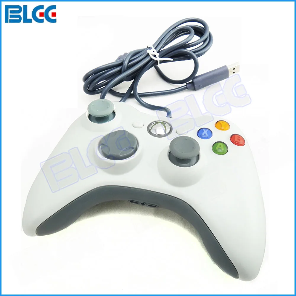 USB проводной геймпад белый контроллер для Microsoft Xbox &amp Slim 360 ПК Windows 7 популярный по