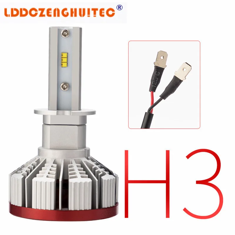 LDDCZENGHUITEC H4 H7 H1 H11 H13 H3 9005 9006 HB4 автомобисветодиодный светодиодные фары COB Ближний и