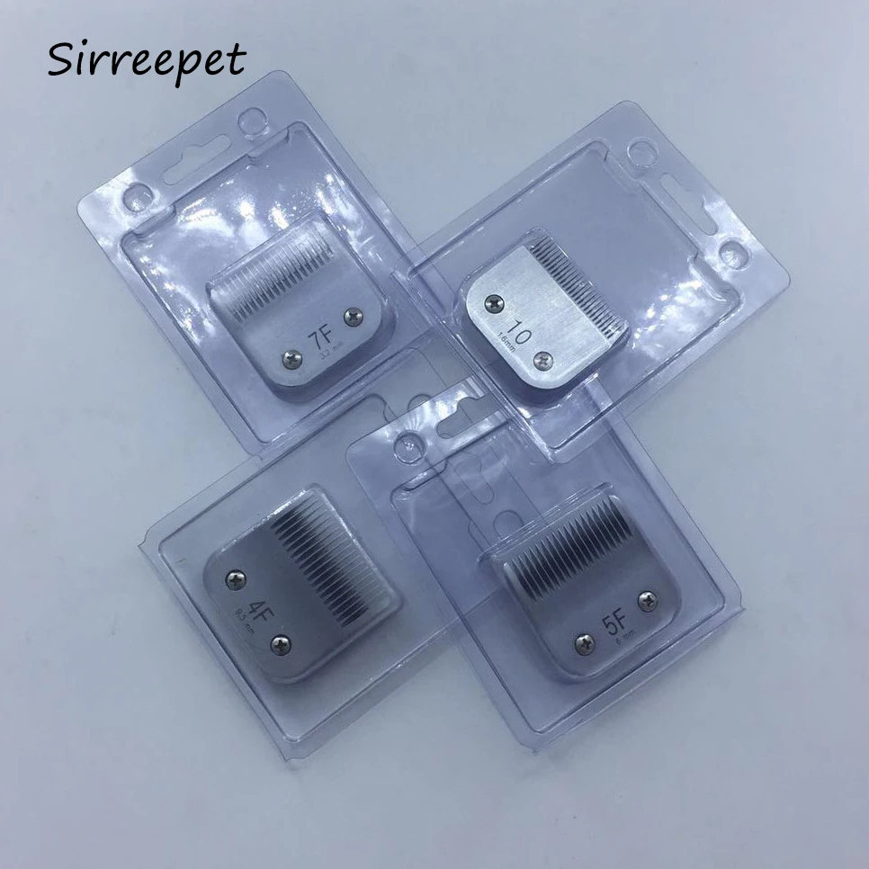2 шт./лот только Sirreepet pet clipper замена лезвия подходит andis oster laube conair уход за лошадьми клипер