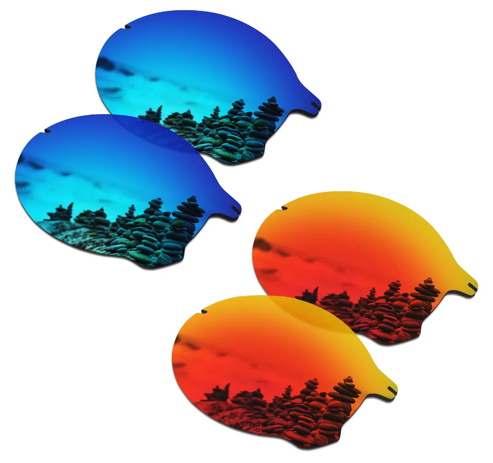 2 пары поляризованных солнцезащитных очков SmartVLT Сменные линзы для Oakley Tailend