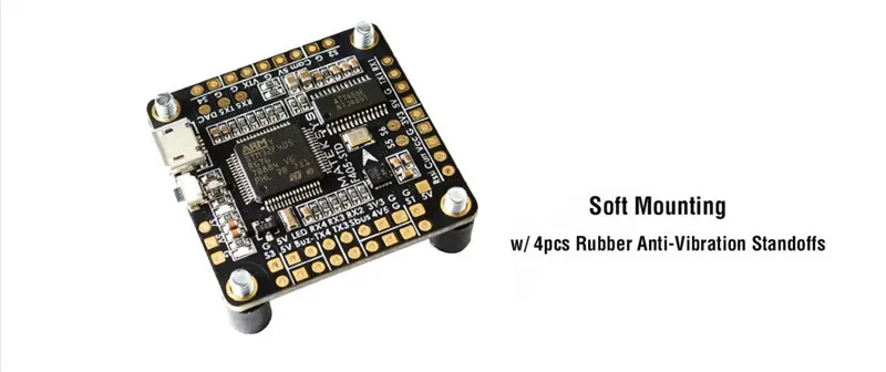 Плата управления полетом Matek Mateksys F405 STD STM32F405 OSD выходы DShot SD слот гироскоп 32k BMP280