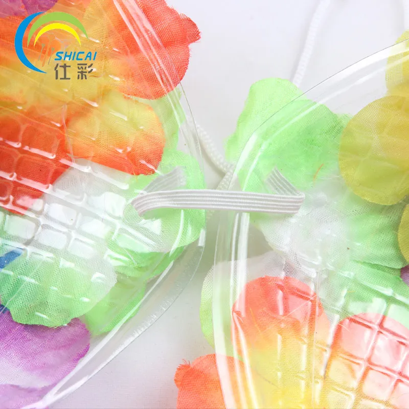 5 шт./бесплатная доставка травяная юбка бюстгальтер корсаж с пластиковыми