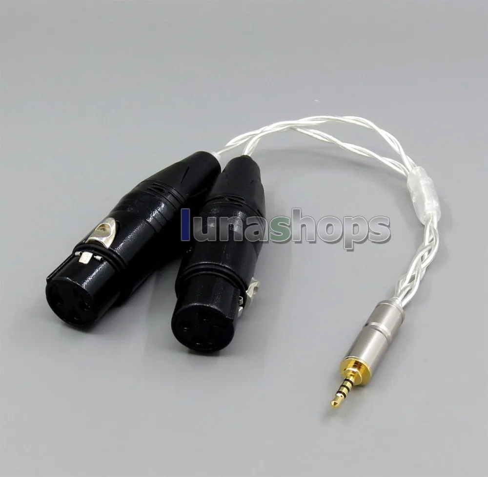 Защитный кабель LN006055 из чистого серебра 2 5 мм TRRS на XLR Female для Astell & Kern AK240 AK380 AK320 DP