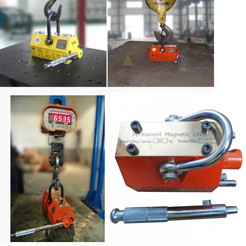 200 кг Перманентный Магнитный подъемник PML магнитный кран Металлическая стальная