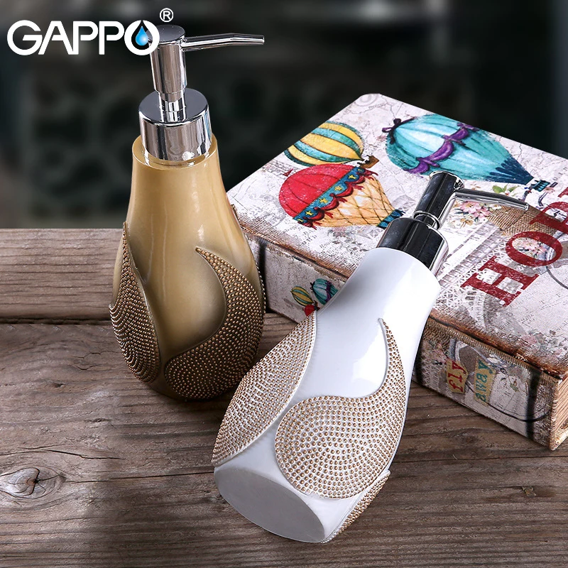Диспенсер для жидкого мыла GAPPO полимерный диспенсер в ванную комнату импортные