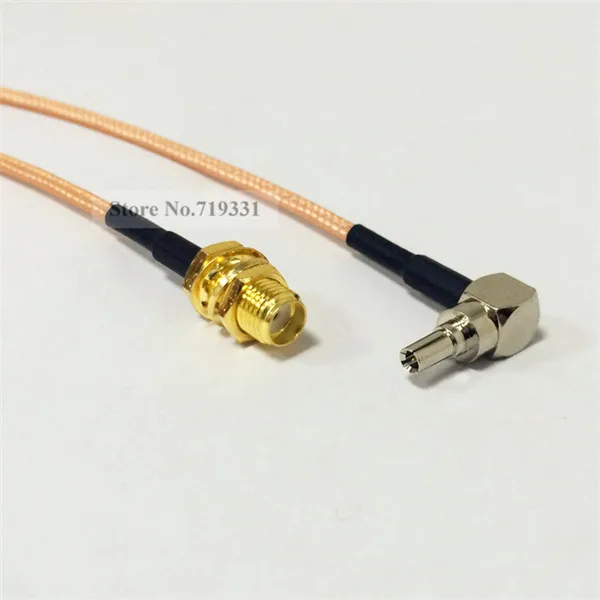 НОВЫЙ SMA женский переборка переключатель CRC9 свиной хвост кабель RG316 15 см 6 дюймов