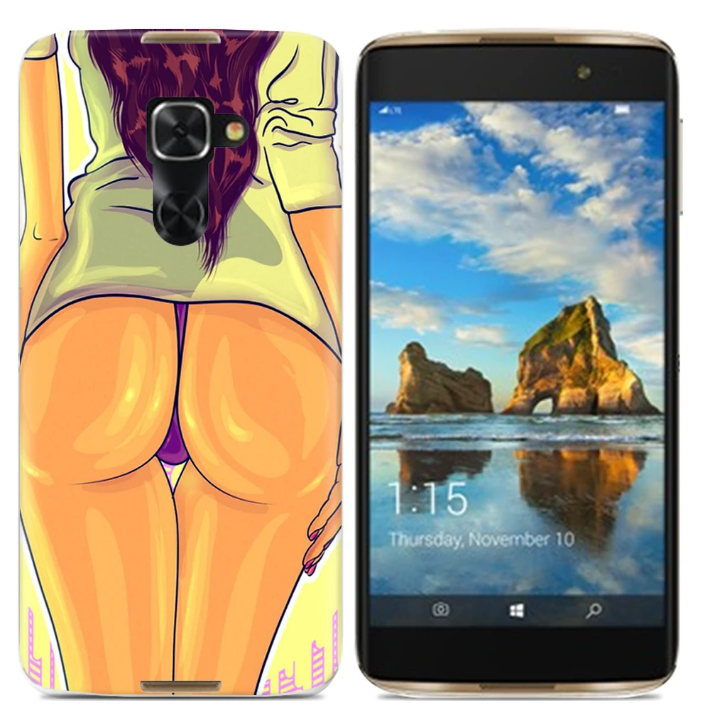 Phone Case For Alcatel Idol 4 Pro 4s Windows 5.5-inch Cute Cartoon High Quality TPU Soft Silicone Back Cover |