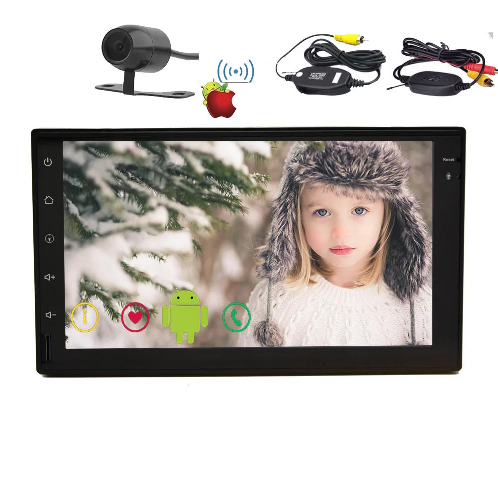 Приложение gps стерео Android 5 1 автомобиль радио Вай Фай Авторадио USB в тире навигации