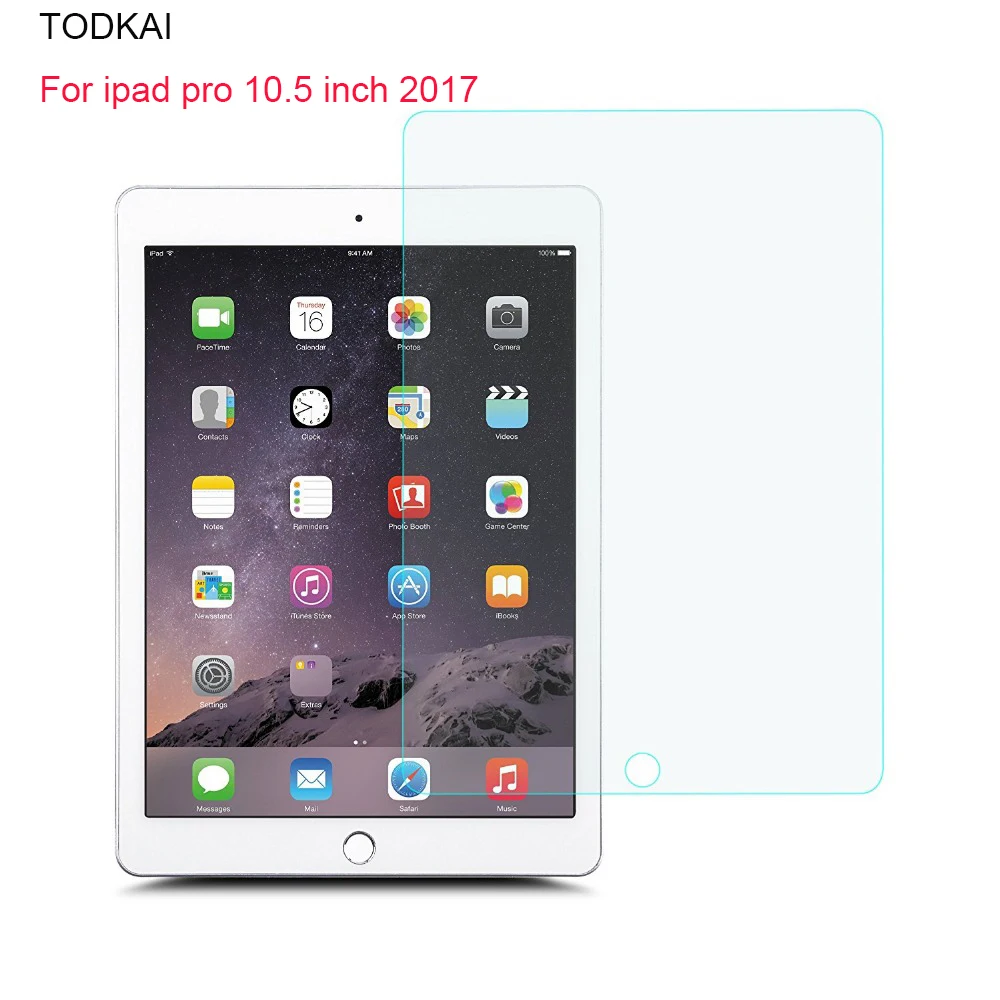 Взрывозащищенная защитная пленка для нового iPad Pro 10 5 &quot2017 9H Tablet с защитой от