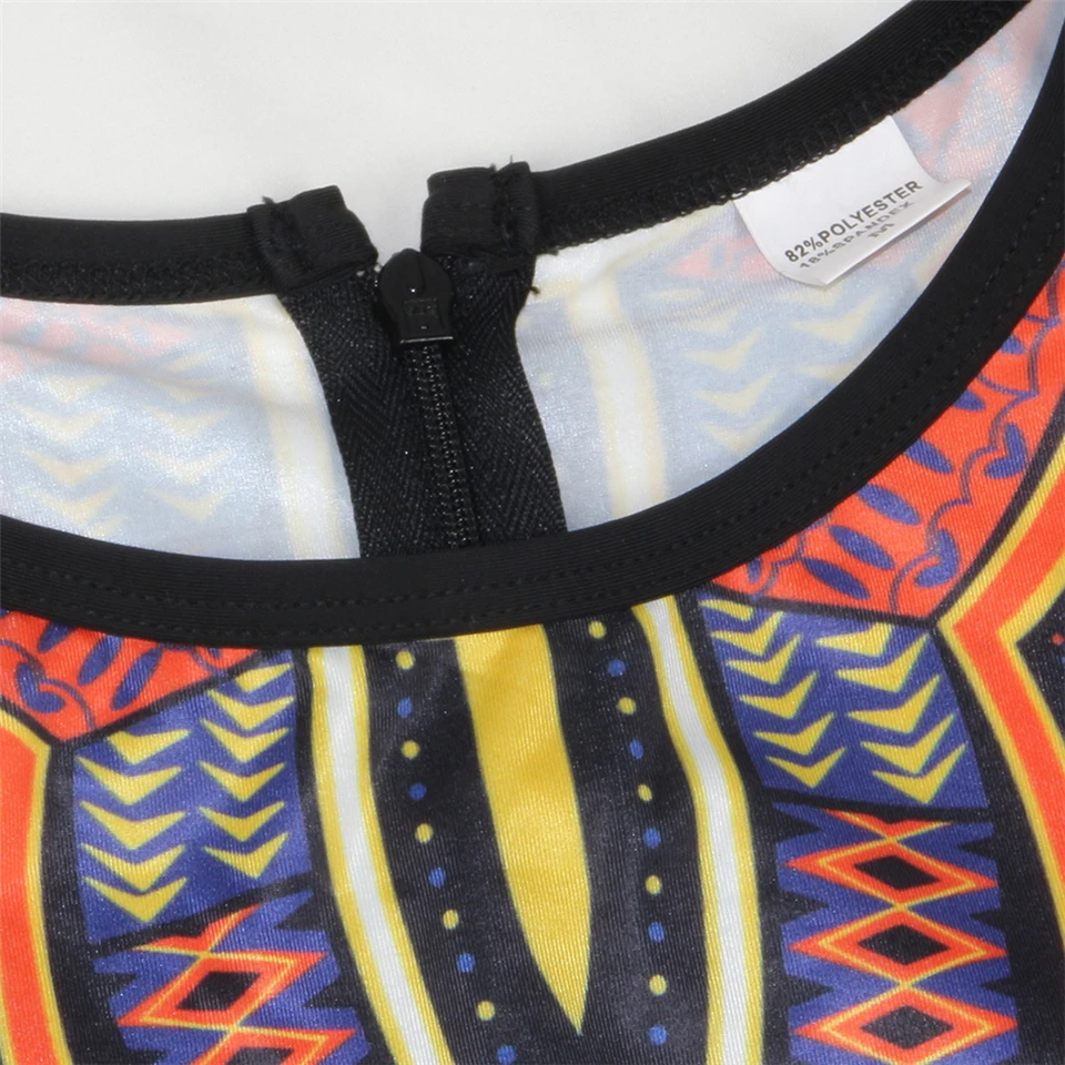 Danenjoy Африканский геометрическим принтом Одна деталь купальник 2018 High Cut Монокини