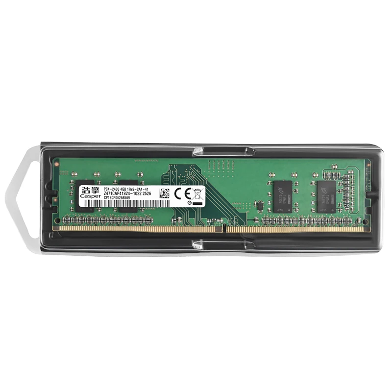 Casper новая DDR4 4 Гб 2133 МГц 2400 настольная память non-ecc (без коррекции ошибок) Ram Stick