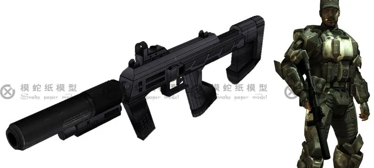 3d бумажная модель War Human M7 SMG сделай сам не может быть запущена|Картонные