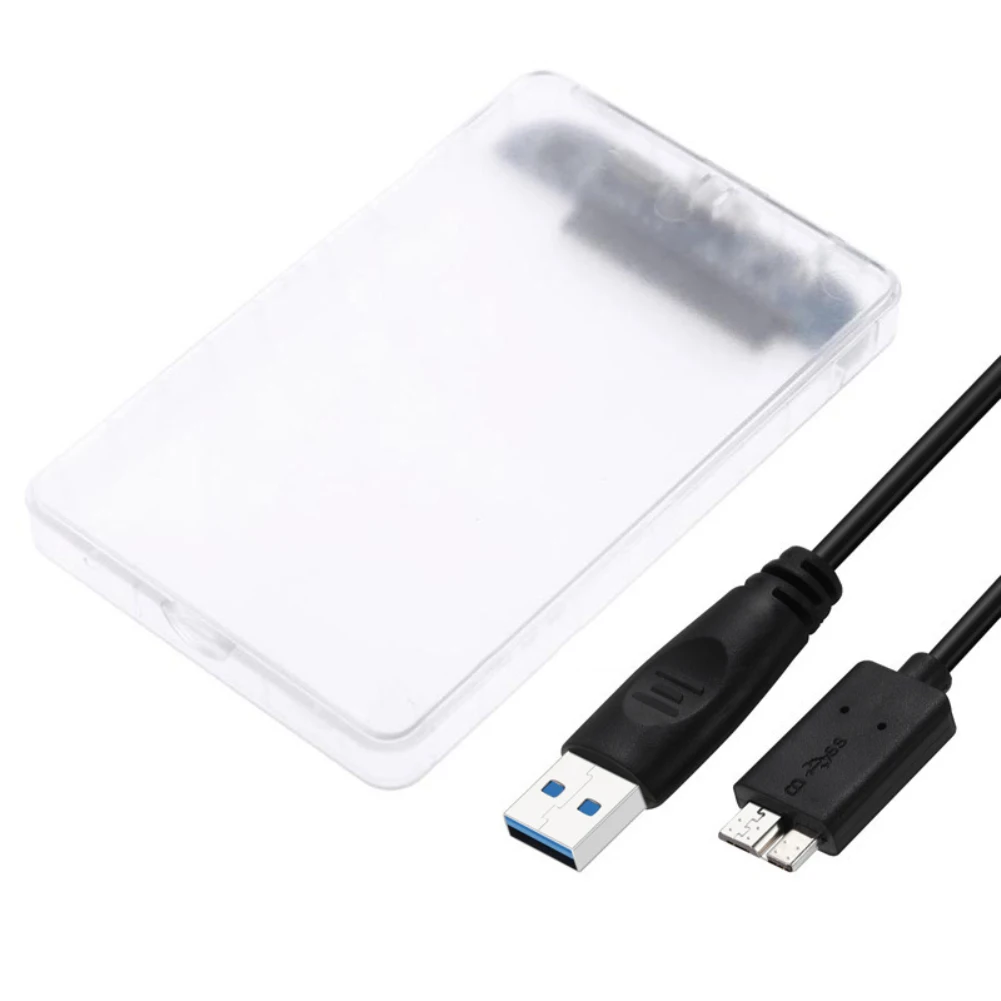 2019 Новый Прозрачный чехол для SSD HDD 5 Гбит/с USB 3 0 на SATA адаптер внешний жесткий диск
