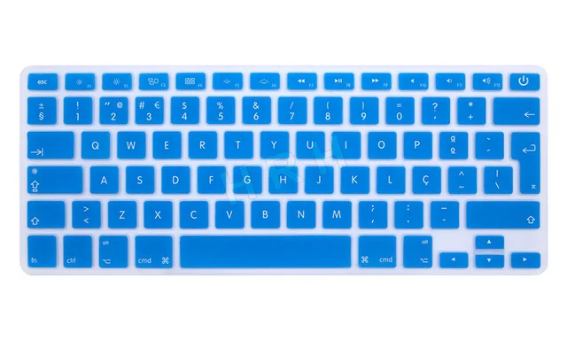 Португальская Силиконовая накладка на клавиатуру для Macbook Air pro Retina 13 3 15 4