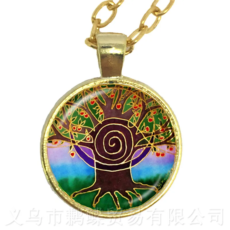 Ожерелье с изображением дерева жизни Celts|Ожерелья подвеской| |
