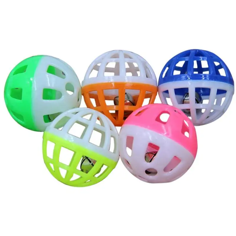 18 шт. смешное домашнее животное кошка, игры, мячи, игрушка для кошек, Интерактивная пластиковая красочная игрушка-погремушка с колокольчиком, игрушка-погремушка для котят, товары для кошек