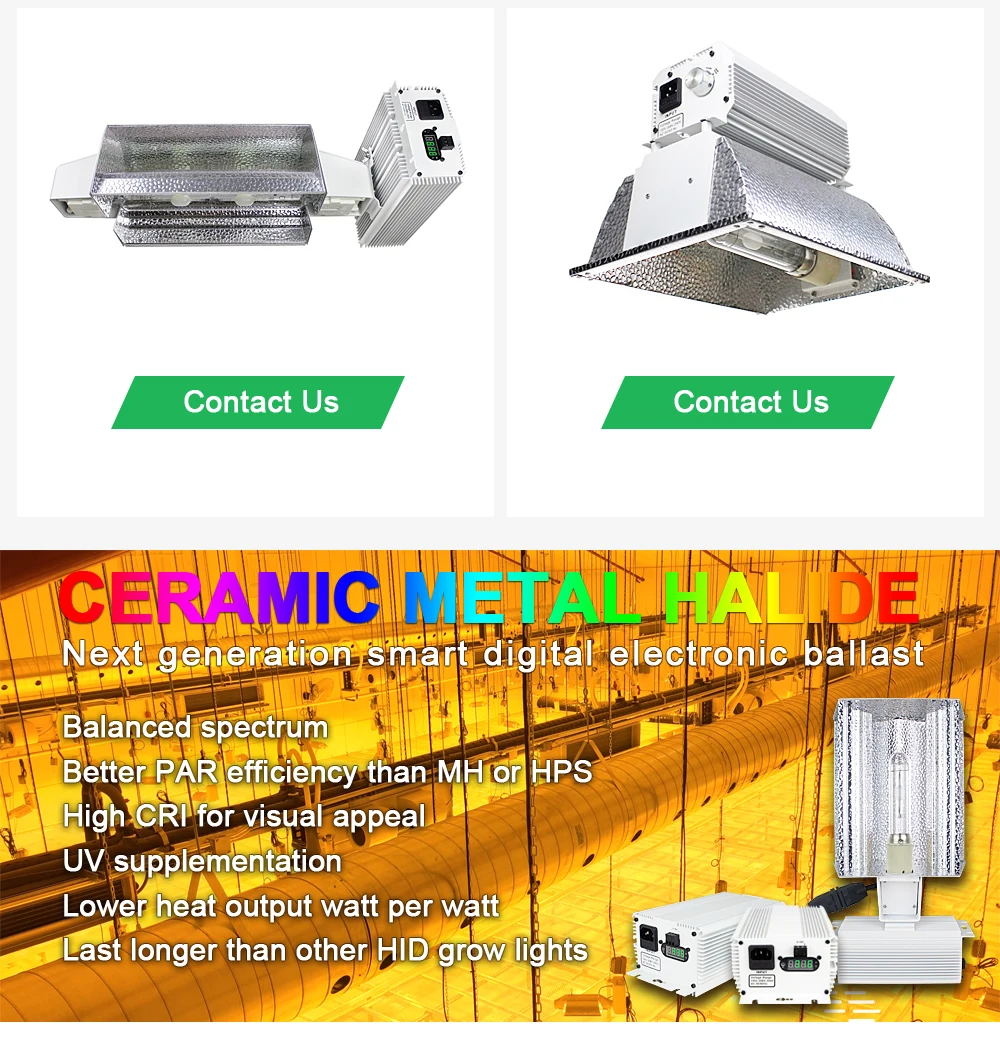 Профессиональный гидропоника 315W CMH/HPS светильник для выращивания цифровой электронный балласт комплект