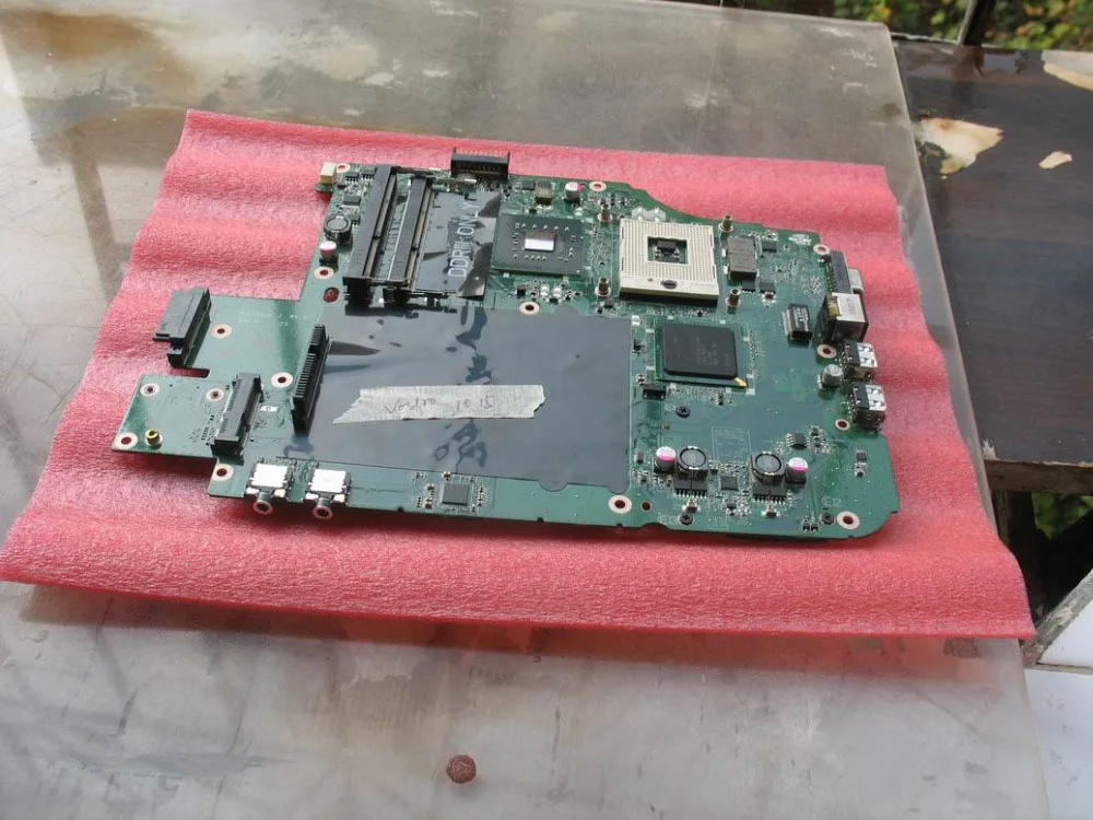 Для ноутбука DELL Vostro 1015 V1015 0TDV94 TDV94 DAVM9MMB6G0 GM45 DDR3 Встроенная Материнская плата grasphics |