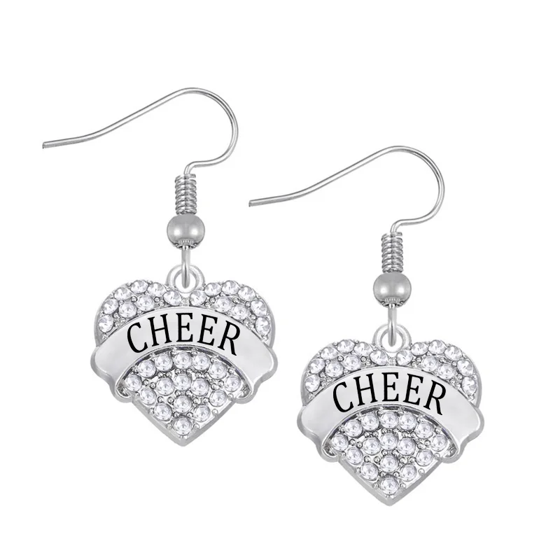 Персонализированные металлические серьги-Крючки с кристаллами | Украшения и