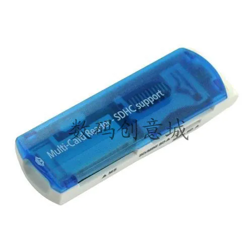 Карта ридер 4 в 1 2 шт. мультималенький космический аппарат USB 0 поддержка SDHC Micro SD TF