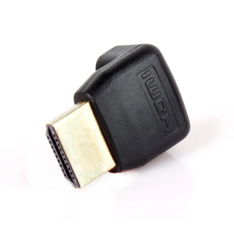 2x HDMI Мужской к Женский 90 градусов адаптер преобразователь удлинитель для 1080 P HD