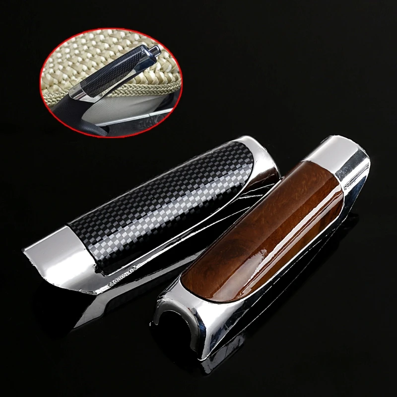 1 шт. Защитная крышка ручки ручного тормоза в стиле автомобиля из углеродного