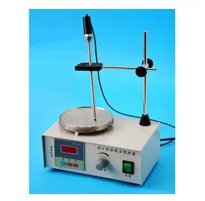 220V Single display 85-2 110 V/220 V лабораторная магнитная мешалка с нагревательной пластиной, цифровой нагревательный лабораторный миксер - Цвет: 220V Single display