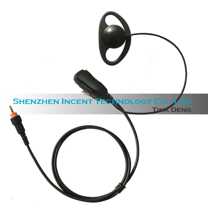 VOIONAIR 5 шт./лот D петля ушной крючок наушники гарнитура PTT для Motorola CLP1010 CLP1040 CLP1060
