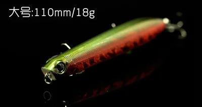 Рыбалка приманки зигзаг приманки Z Swimbait плавающие изделие Поппер карандашные приманки заброса крюк 10 г 18 г
