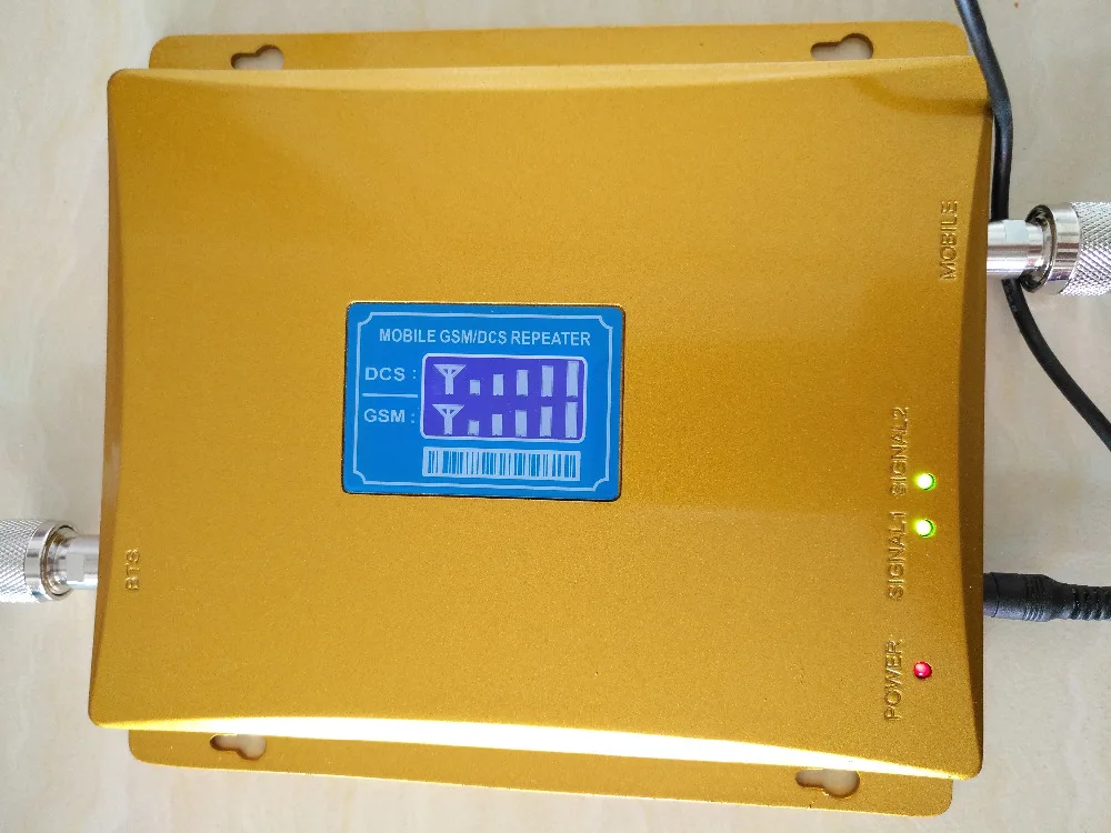 ЖК дисплей! Двухдиапазонный GSM 900 МГц и DCS 1800 сигнал усилитель репетир + внутренняя