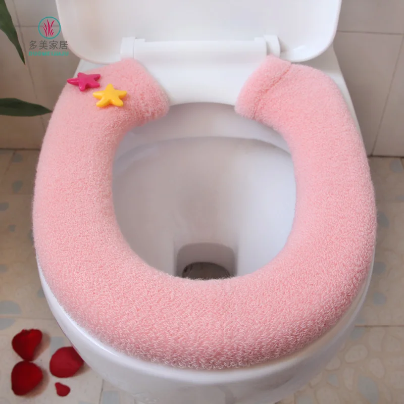 3 шт./компл. Простой туалет крышка сиденья крышкой Pad Ванная комната Closestool