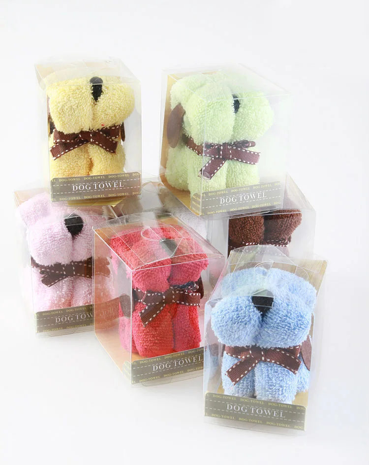 200 шт./лот Бесплатная доставка полотенце для торта Подарки собаки моделирования
