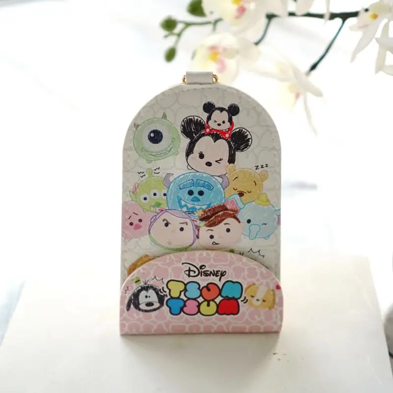 Мультяшный креативный защитный чехол для ключей My Melody Anpanman Cinnamoroll Snoopy Doraemon Stitch, чехол для карт, водонепроницаемый чехол-держатель из искусственной кожи - Цвет: tsum