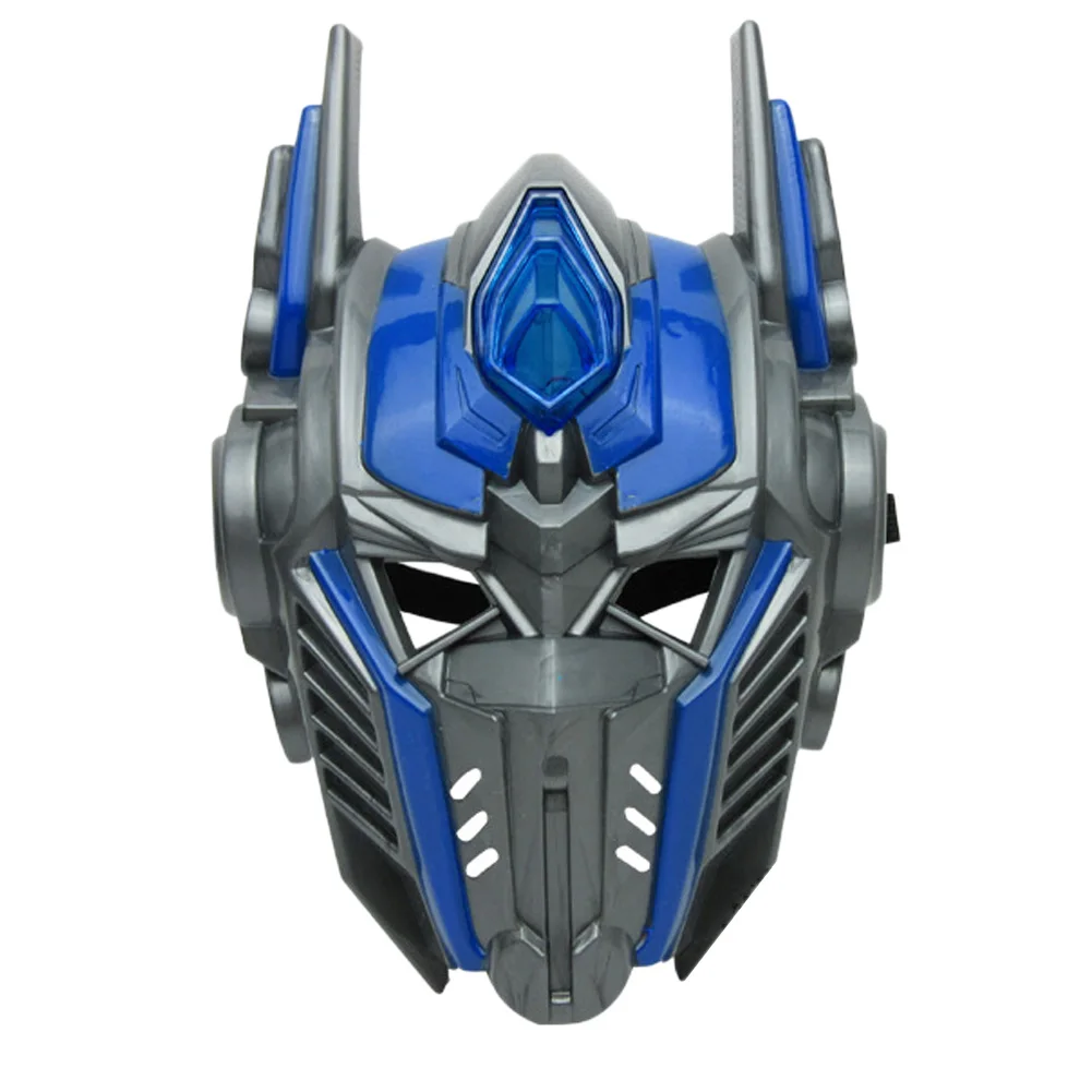Маскарадная маска Optimus Prime со светодиодной подсветкой для взрослых и детей костюм