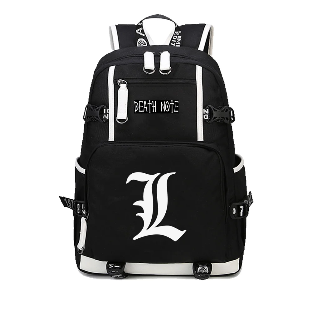 Рюкзак на плечо с аниме Death Note для мужчин и женщин школьный ранец ноутбука