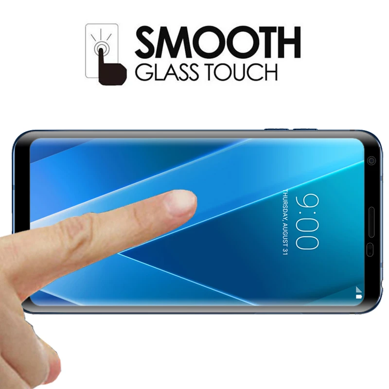 Закаленное стекло для LG Velvet V30 V30S V35 V40 V50 V50S G8X G8 G7 Plus ThinQ 5G|Защитные стёкла и плёнки